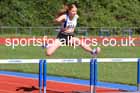 Hurdles, 2026 North Eastern Track and Field Champs, Shildon, County Durham. Photo: David T. Hewitson/Sports for All Pics